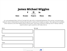 Tablet Screenshot of jameswiggins.com